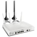 DrayTek Vigor2865Lac ADSL/VDSL/UFB/4G LTE CAT4 Wi-Fi Modem Router with VPN Gateway and Single-SIM Slot, Dual-Band Wirelss-AC2000, 32 x IPsec VPN, 16 x SSL VPN, Up to 4 WAN