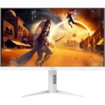 AOC Q27G4/WS 27" QHD 200Hz Fast IPS Gaming Monitor -  White Color -  2560x1440 - 0.3ms - HDR400 , DisplayPort - HDMI - Height / Pivot / Swivel / Tilt Adjustable - 100x100mm VESA