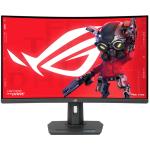 ASUS ROG Strix XG32WCS 31.5" QHD 180Hz Curved Gaming Monitor 2560x1440 - 1ms -- DisplayPort- HDMI - USB-C - AMD FreeSync - HDR400 - Height / Pivot / Swivel / Tilt Adjustable - 100x100 VESA