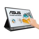 ASUS ZenScreen MB16AMT 15.6" FHD Portable Touch Monitor 1920x1080 - IPS - 10 Point Touch - Micro HDMI - Hybrid USB-C - Flicker Free - 8mm/ 850g - Built-in 7800mAh Battery
