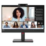 Lenovo ThinkVision T24mv-30 24" FHD VOIP USB-C Business Monitor 1920x1080 - IPS - DisplayPort - HDMI - USB-C 90W - Camera - Microphone - Speaker - Height / Pivot / Swivel / Tilt Adjustable - 100x100 VESA