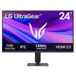 LG 24G411A-B 24" FHD 144Hz Monitor -  1920x1080 - IPS Panel ,  1ms  - HDMI - DP 1.4  - HDR10 - Nvidia G-Sync Compatible ,  Tilt Adjustable - 100x100 VESA