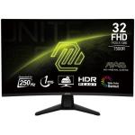 MSI MAG 32C6X 31.5" FHD 250Hz Curved Gaming Monitor 1920x1080 - 1ms - DisplayPort - 2x HDMI - Adaptive Sync - 100x100 VESA