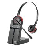 VBeT VT-9400-D VT-9400 softphone capable binaural headset with EHS & USB connections & ENC