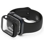 Belkin ScreenForce Apple Watch 7/8 40/41mm TemperedCurved Screen Protector with Black Bumper Case - Black