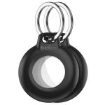 Belkin Waterproof 2 pack Secure Holder with Key Ring for AirTag - Black