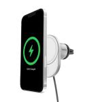 Belkin BoostCharge Pro Wireless Car Charger with Magsafe  -15W - Mount your iPhone on the vent with this magnetic wireless car charger and experience the convenience of one-handed placement and perfect magnetic alignment every time.