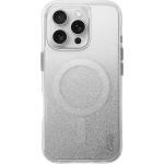 coehl iPhone 16 Pro (6.3") Lumino Case - Sparkling Silver Magsafe Compatible - Slim and Form-Fitting for a Flattering Silhouette - Shock-Absorbing Protection with Raised Camera Lens Bezel
