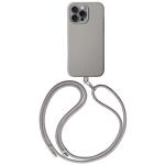 coehl iPhone 16 Pro Max (6.9") Creme Case - Taupe Grey Magsafe Compatible, Soft, Smooth Exterior that Reduces Fingerprints, Smudges and Dust Adhesion, Includes Matching Lanyard Strap