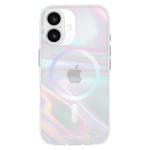Casemate iPhone 16 CM054330 Case-Mate Soap Bubble MagSafe Case - Iridescent (RC)