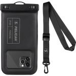 Casemate Pelican Marine Carrying Case (Pouch) - Stealth Black Water Proof - Polyvinyl Chloride (PVC) Body - Lanyard Strap - 210.1mm Height x 115.1mm Width x 13.5mm Depth