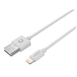 Cygnett CY2723PCCSL  Essentials Lightning to USB-A Cable 1M - Whitestays on tight  Ergonomic design with grip points on sides