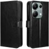 Xiaomi Redmi Note 13 5G (2024) Flip Wallet Case - Black 3 Card Slots - Cash Compartment - Magnetic Clip Xiaomi Redmi Note 13 5G (2024) Flip Wallet Case - Black 3 Card Slots - Cash Compartment - Magnetic Clip
