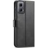 Motorola Moto G34 5G (2024) Flip Wallet Case - Black 3 Card Slots - Cash Compartment - Magnetic Clip Motorola Moto G34 5G (2024) Flip Wallet Case - Black 3 Card Slots - Cash Compartment - Magnetic Clip