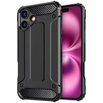 iPhone 16 (6.1") Rugged Case - Black Tough - Dual Layer Protection