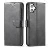 iPhone 16 (6.1") Flip Wallet Case - Black 3 Card Slots - Cash Compartment - Magnetic Clip iPhone 16 (6.1") Flip Wallet Case - Black 3 Card Slots - Cash Compartment - Magnetic Clip