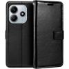 Xiaomi Redmi Note 14 4G/5G Flip Wallet Case - Black 3 Card Slots - Cash Compartment - Magnetic Clip Xiaomi Redmi Note 14 4G/5G Flip Wallet Case - Black 3 Card Slots - Cash Compartment - Magnetic Clip