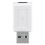 Goobay 55225 Goobay USB-C 3.0 female > USB 3.0 male (type A) - White