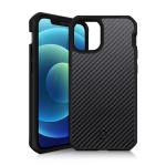 Itskins iPhone 12 / 12 Pro Hybrid Fusion Case - Carbon / Black