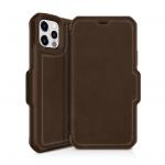 Itskins iPhone 12 Pro Max Hybrid Folio Case - Leather - Brown