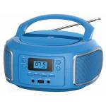 Laser CDBB-BT500BU-545  Bluetooth CD Boombox with MP3 Blue