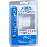 Laser PW-T600 Outbound Travel Adapter using in EU Countries AU/NZ to Europe
