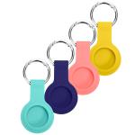 Laser AO-AT4P8-853  Silicone Key Ring for Apple AirTag 4 Pack WGSM