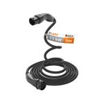 LAPP 11kW - 20A EV Charging Cable - 5m - Black Type 2 - 3-Phase - Helix