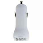 Moki Car Charger + (Type C + USB) 5.4A White (10004305)