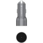 Mophie USB-C 40W Dual Type-C PD Fast Car Charger - Space Gray