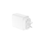 Mophie 45W PD Dual Port Wall Charger - White, 2 USB-C, upto 45W Fast Charging Apple iPhones, Samsung Smart Phones, Solid Construction