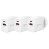 Momax 20W USB-C iPhone PD 3 Pack - Up to 20W PD Fast Charging for Wall Charger Apple iPhone 15/14/13/12/11/XS/8 Series Dual Output (USB-C PD & USB-A), 20W (Max) Fast Charging, Safe & Reliable Momax 20W USB-C iPhone PD 3 Pack - Up to 20W PD Fast Charging for Wall Charger Apple iPhone 15/14/13/12/11/XS/8 Series Dual Output (USB-C PD & USB-A), 20W (Max) Fast Charging, Safe & Reliable