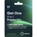 One NZ Hangsell Prepay Triple SIM card