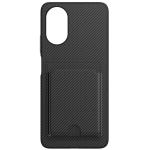 OPPO Oppo A38 Official Hardshell Case - Black with Card Slot