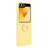 Samsung Galaxy Z Flip7 FE/Flip6 Silicone Case with Ring Yellow Samsung Galaxy Z Flip7 FE/Flip6 Silicone Case with Ring Yellow
