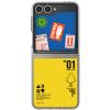 Samsung Galaxy Z Flip7 FE/Flip6 Sticky Monster Lab Fragile Flipsuit Card Orange Samsung Galaxy Z Flip7 FE/Flip6 Sticky Monster Lab Fragile Flipsuit Card Orange