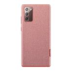 Samsung Galaxy Note20 Kvadrat Cover - Red, stunning contemporary textiles, slim profile