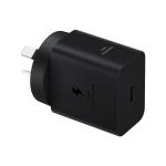 Samsung 45w GaN Wall Charger Black - (Includes 5A USB-C to USB-C cable) Support Super Fast 45W Charging, Below 5mw Standby Power Consumption, Fast Charging Smartphone, Tablets, Portable Gaming Consoles, Portable Displays