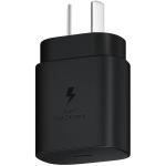 Samsung 25W USB-C PD Fast Charging Wall Charger - Black, Super Fast Charge Galaxy S22, Fold3, Flip3,  S21/S20 series, A33/A53/A73/A52/A72, Note 20/10 Series, Support iPhone PD Fast Charging