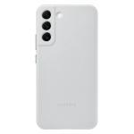 Samsung Galaxy S22+ 5G Leather Cover - Light Gray