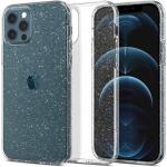 Spigen iPhone 12/12 Pro (6.1'') Liquid Crystal Glitter Case - Crystal Quartz, All around Glitter, Responsive Clicks, Lightweight, Slim Profile