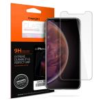 Spigen iPhone 11 Pro / XS / X (5.8") Premium Tempered Glass Screen Protector Super HD Clarity - 9H Screen Hardness - Delicate Touch - Perfect Grip - Case Friendly with Spigen Phone Case