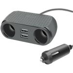 Sansai SCX-082 Car Lighter Socket Adaptor, With USB A X 2, 3.1A