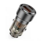 Sansai IPH-708G 75W USB A+C Quick Car Charger