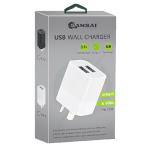 Sansai HW-2299 2 x USB A Charger, 3.1A