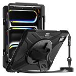 Strike Rugged Case with Hand Strap and Lanyard for Apple iPad Pro 13 (2024)