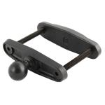 Strike RAM 3" Max Width Clamp Base w/ 1" Ball (RAM-B-247U-3)