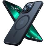 Torras iPhone 14 Pro Max (6.7") Guardian Magnetic Case - Black MagSafe Compatible - Translucent Slim