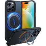 Torras iPhone 15 Pro (6.1") Ostand Pro Case - Black MagSafe Compatible - 360 Spin