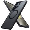 Torras Galaxy S25 Ultra 5G Guardian Magnetic Case - Black MagSafe Compatible - Translucent Slim Torras Galaxy S25 Ultra 5G Guardian Magnetic Case - Black MagSafe Compatible - Translucent Slim
